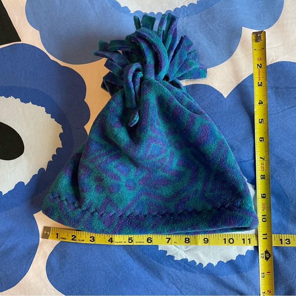 Handmade fleece tassel hat